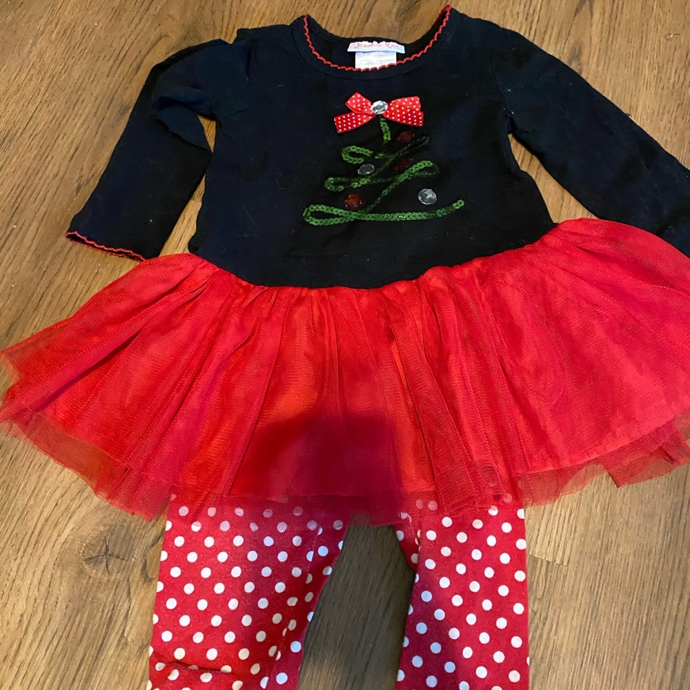 3T Christmas Tree Outfit